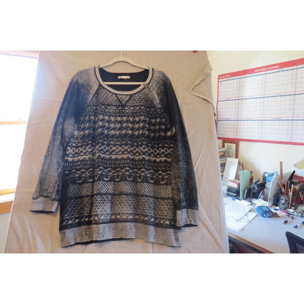 RufHewn Nordic Fair Isle Knit Sweater 2X Cozy